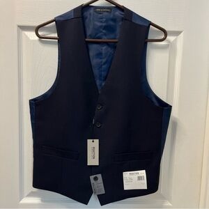 Kenneth Cole Reaction Men's Navy Vest Size small
